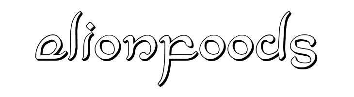 Half-Elven 3D Regular  Free Fonts Download