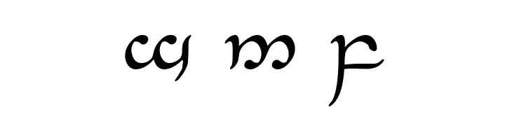 Half-Elven Regular  Free Fonts Download