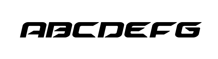 Drive Condensed Italic  Free Fonts Download