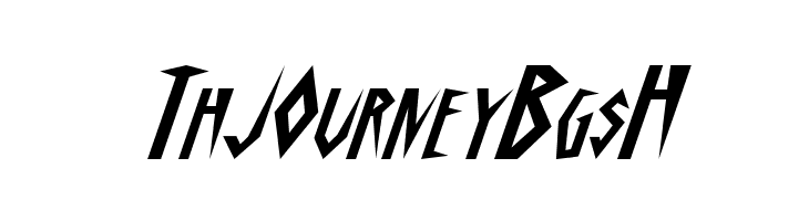 Schrill AOE Oblique  Free Fonts Download