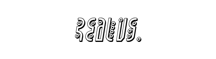 Underground Rose 3D Italic  Free Fonts Download