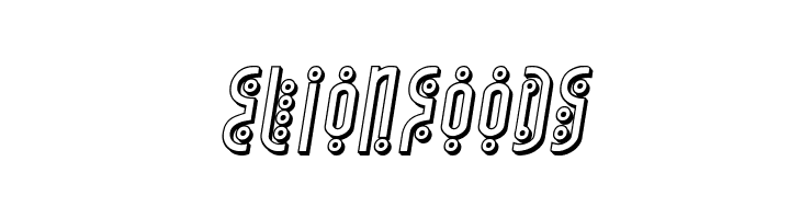 Underground Rose 3D Italic  Free Fonts Download