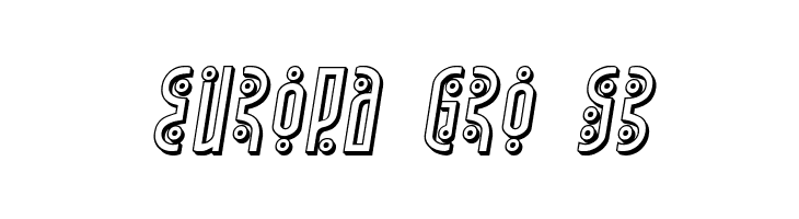 Underground Rose 3D Italic  Free Fonts Download