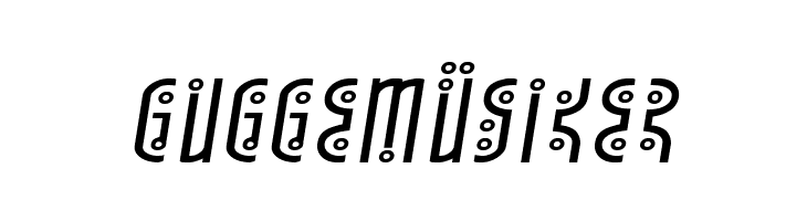 Underground Rose Expanded Italic  Free Fonts Download