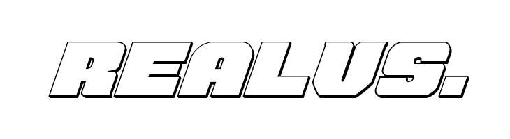 Tauro 3D Italic  Free Fonts Download