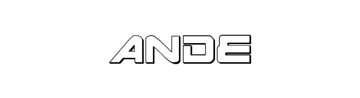 Space Ranger 3D Regular  Free Fonts Download