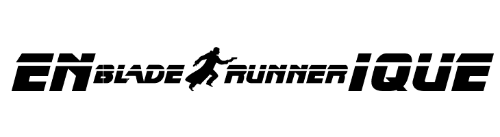 Blade Runner Movie Font  Free Fonts Download