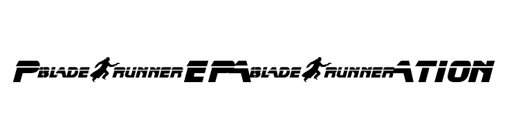 Blade Runner Movie Font  Free Fonts Download