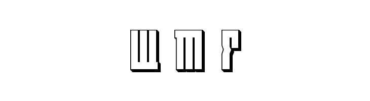 EAST-west 3D  Free Fonts Download