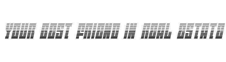 EAST-west Gradient Italic  Free Fonts Download