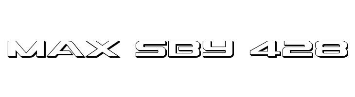 Outrider 3D Regular  Free Fonts Download