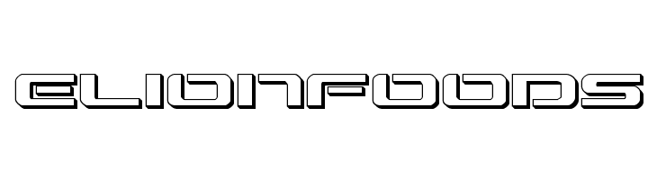 Outrider 3D Regular  Free Fonts Download