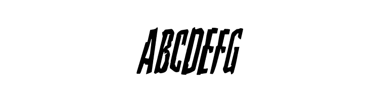 Stranger Danger Italic  Free Fonts Download