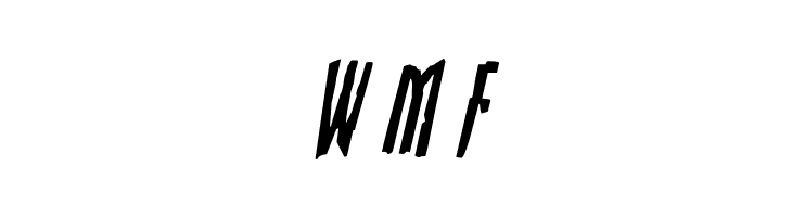 Stranger Danger Italic  Free Fonts Download