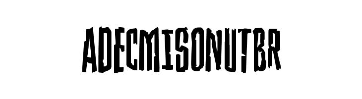 Stranger Danger Staggered  Free Fonts Download