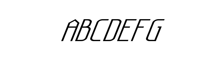 Sanity Wide Italic  Free Fonts Download