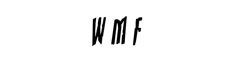 Stranger Danger Rotalic  Free Fonts Download