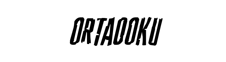 Stranger Danger Expanded Italic  Free Fonts Download