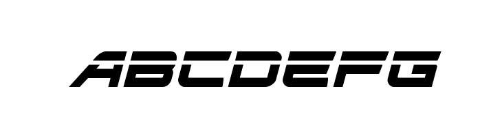 Ghost Clan Laser Italic  Free Fonts Download