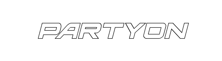 Ghost Clan Outline Italic  Free Fonts Download