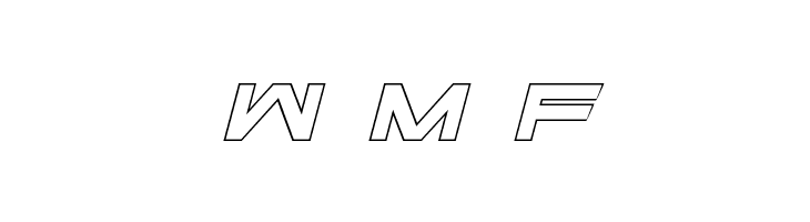 Ghost Clan Outline Italic  Free Fonts Download