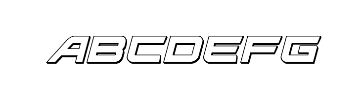 Ghost Clan 3D Italic  Free Fonts Download