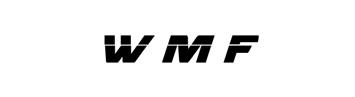 Oceanic Drift Laser Italic  Free Fonts Download