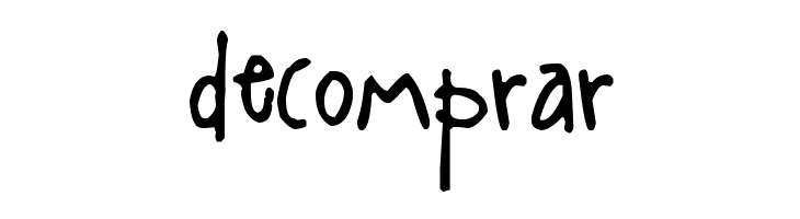 decomprar A Little Pot Font