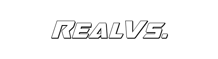 Oceanic Drift 3D Italic  Free Fonts Download