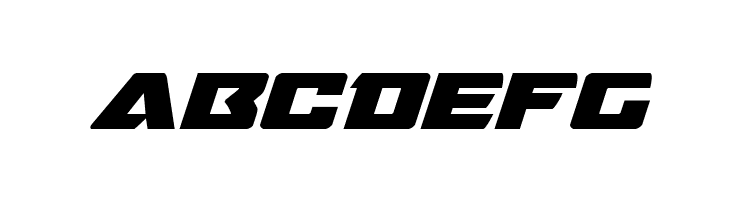 Oceanic Drift Bold Expanded Italic  Free Fonts Download