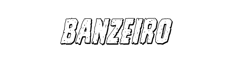 Vicious Hunger 3D Italic  Free Fonts Download