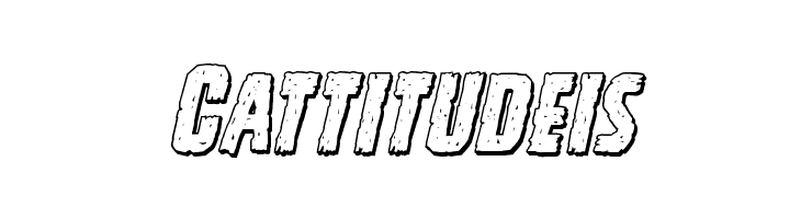 Vicious Hunger 3D Italic  Free Fonts Download