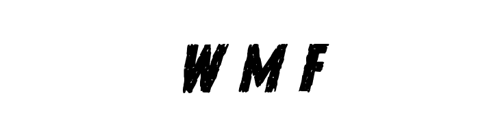 Vicious Hunger Staggered Italic  Free Fonts Download