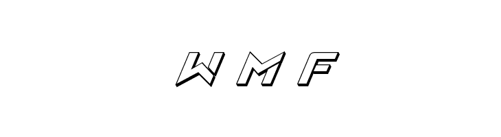 Viking Squad 3D Italic  Free Fonts Download
