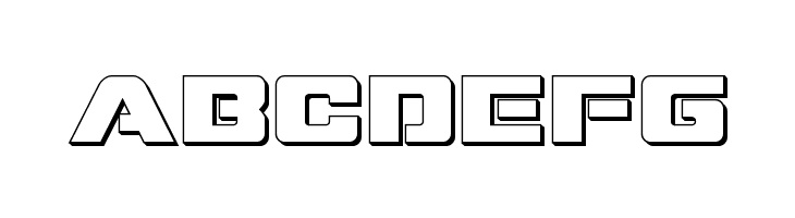 Super Commando 3D  Free Fonts Download