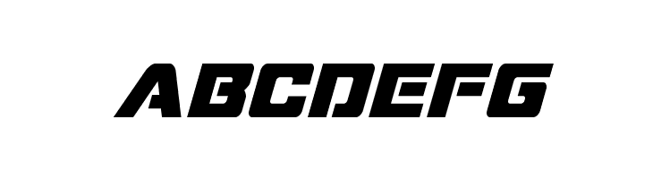 Super Commando Condensed Italic  Free Fonts Download