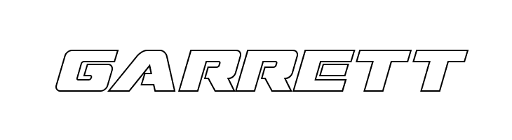 Super Commando Outline Italic  Free Fonts Download