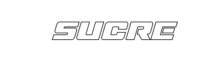 Super Commando Outline Italic  Free Fonts Download