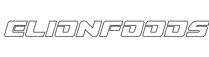Super Commando Outline Italic  Free Fonts Download