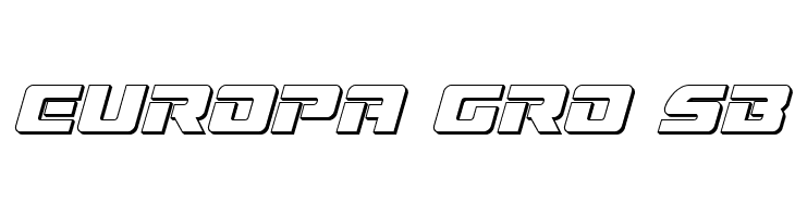 Super Commando 3D Italic  Free Fonts Download