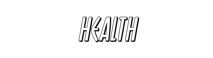 Oh Mighty Isis 3D Italic  Free Fonts Download