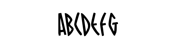 Oh Mighty Isis Rotated  Free Fonts Download