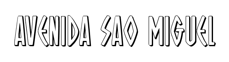 Oh Mighty Isis 3D  Free Fonts Download