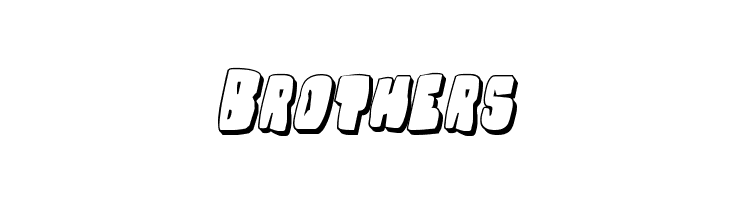 Nobody's Home 3D Italic  Free Fonts Download