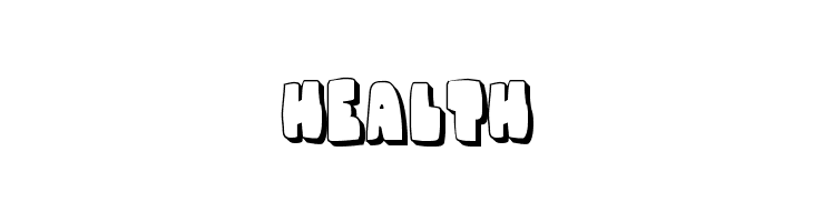 Nobody's Home 3D  Free Fonts Download
