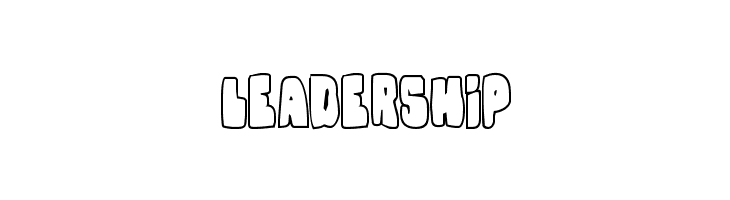 Nobody's Home Outline  Free Fonts Download