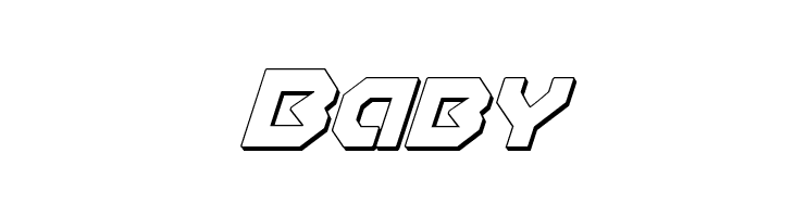 Gunner Storm 3D Italic  Free Fonts Download