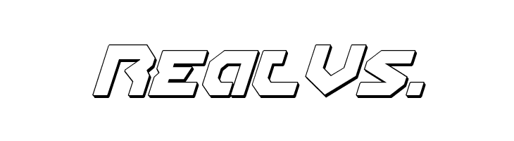 Gunner Storm 3D Italic  Free Fonts Download