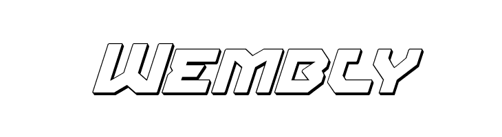 Gunner Storm 3D Italic  Free Fonts Download