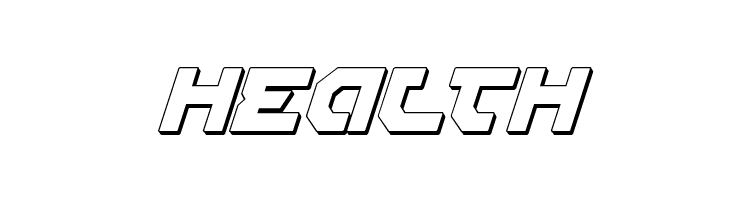 Gunner Storm 3D Italic  Free Fonts Download